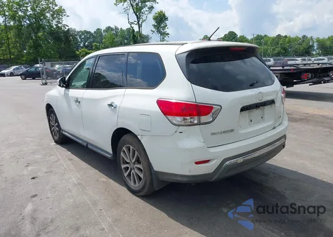 2013 Nissan Pathfinder S from USA, damaged, VIN 5N1AR2MM6DC684149